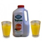 (*) Dollhouse Orange Juice Set - Gallon