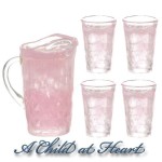 (*) Dollhouse Pink Lemonade Set