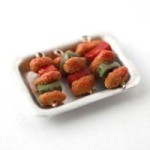 (* New *) Filled Dollhouse Butcher Trays 1