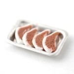 (* New *) Filled Dollhouse Butcher Trays 1