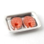 (*) Filled Dollhouse Fish Trays # 2