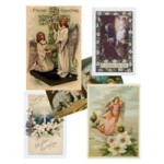 5 Dollhouse Easter Cards