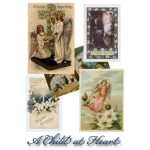 5 Dollhouse Easter Cards