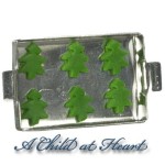 (*) Dollhouse Christmas Cookies on Baking Sheet