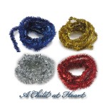 Dollhouse Christmas Tinsel Garland