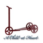 (*) Dollhouse Miniature Toy Scooter- Choice of Color -