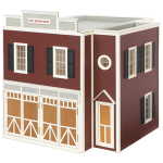 ** QuickBuildTM Firehouse Dollhouse Kit