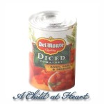(*) Dollhouse Can of Diced Tomatoes