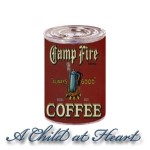 Dollhouse Vintage Campfire Coffee- Large or Small -