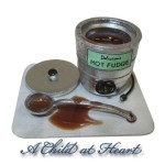 Dollhouse Hot Caramel or Fudge Container