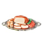 (*) Dollhouse Turkey Dinner on Tray