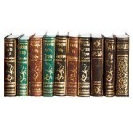 Dollhouse Miniature Wizard Book Sets