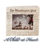 Miniature Washington Post Newspapers- Choice of Style -