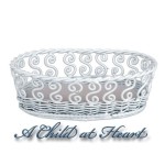 Dollhouse White Wire Pet Bed