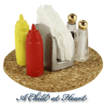 Dollhouse Diner Condiment Set