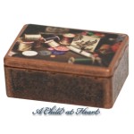 (*) Dollhouse Sewing Box w/ Accessories