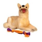 (*) Dollhouse Dog with Toy