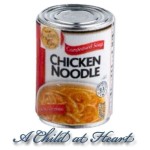 (*) Dollhouse Can of Chicken Noodle Soup