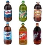 (*) Dollhouse Modern Day 2 Liter Sodas- Choice of Style -