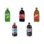 (*) Dollhouse Modern Day 2 Liter Sodas- Choice of Style -