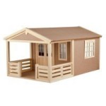 ** Dollhouse Backyard Bungalow (Kit)- One Left - 