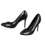 (*) Dollhouse Black High Heel Shoes