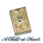 Dollhouse Decorative Brass Switch Plate Cover
