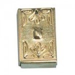 Dollhouse Decorative Brass Switch Plate Cover