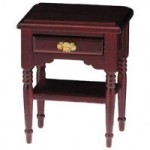 Dollhouse Mahogany Open Night Stand