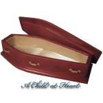 Dollhouse Stained Coffin / Casket 