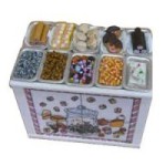 (*) Dollhouse Candy Store Counter- Choice of Color &amp; Style -