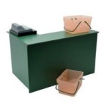 (*) Dollhouse Checkout Desk or Counter- Choice of Color -