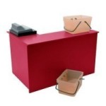 (*) Dollhouse Checkout Desk or Counter- Choice of Color -