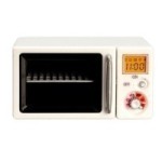 (*) Dollhouse Retro Microwave Oven
