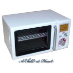 (*) Dollhouse Retro Microwave Oven