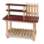 Dollhouse Garden Potting Bench