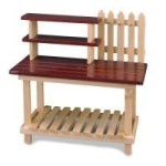 Dollhouse Garden Potting Bench