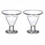 (&amp;sect;) Disc .40&amp;cent; Off - 2 pc. Dollhouse Ice Cream Glass