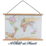 (*) Dollhouse Modern World Map