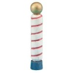 Dollhouse Barber Pole - Small
