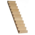 (*) Dollhouse Staircase with Treads