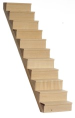 (*) Dollhouse Staircase with Treads