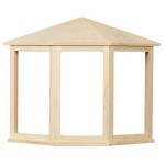 (&amp;sect;) Sale $3.50 Off - Dollhouse Bay Window Frame Only