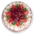 Dollhouse Decorated Fruit Cake