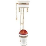 Disc. $14 Off - Irish Rose Toilet