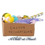 Dollhouse Filled Box - Easter Items