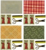 (*) Dollhouse Sewing Accessory Set