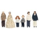 Porcelain Modern Doll Family