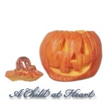 (*) Dollhouse Jack-O'-Lantern Pumpkin