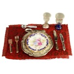 Dollhouse Blue Royale Place Setting